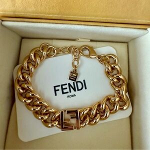 Fendi FF Chain Bracelet - New in Box